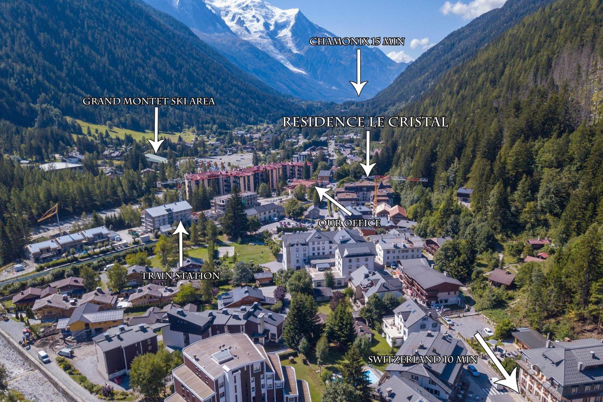 Residance Le Cristal - Grands Montets 11 - Happy Rentals 霞慕尼 外观 照片